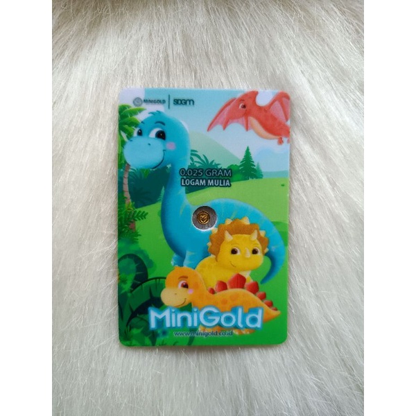 Kids series Dino &amp; Lion ukuran 0,25 gram &amp; 0,5 Gram .