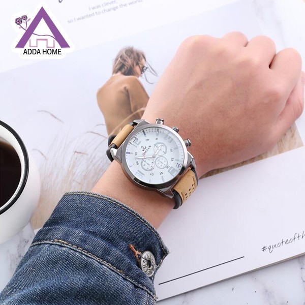 Adda Home - Jam Tangan Pria Elegan Desain Korea - C1