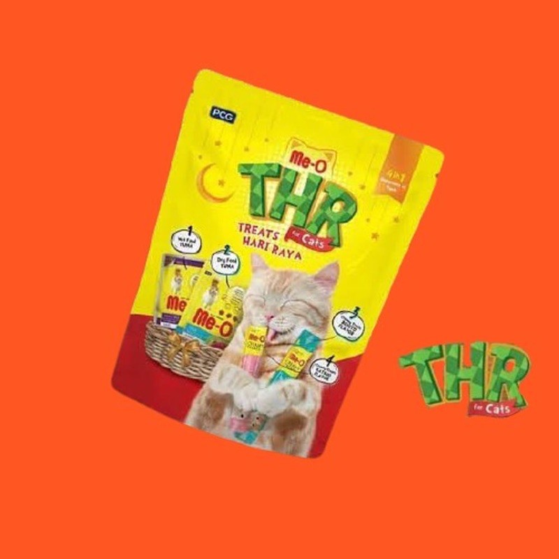 Meo Snack Paket THR Adult 145gr | Snack Kucing | Makanan Kucing