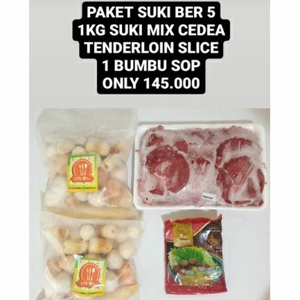 

bbq suki mix paket ber 5