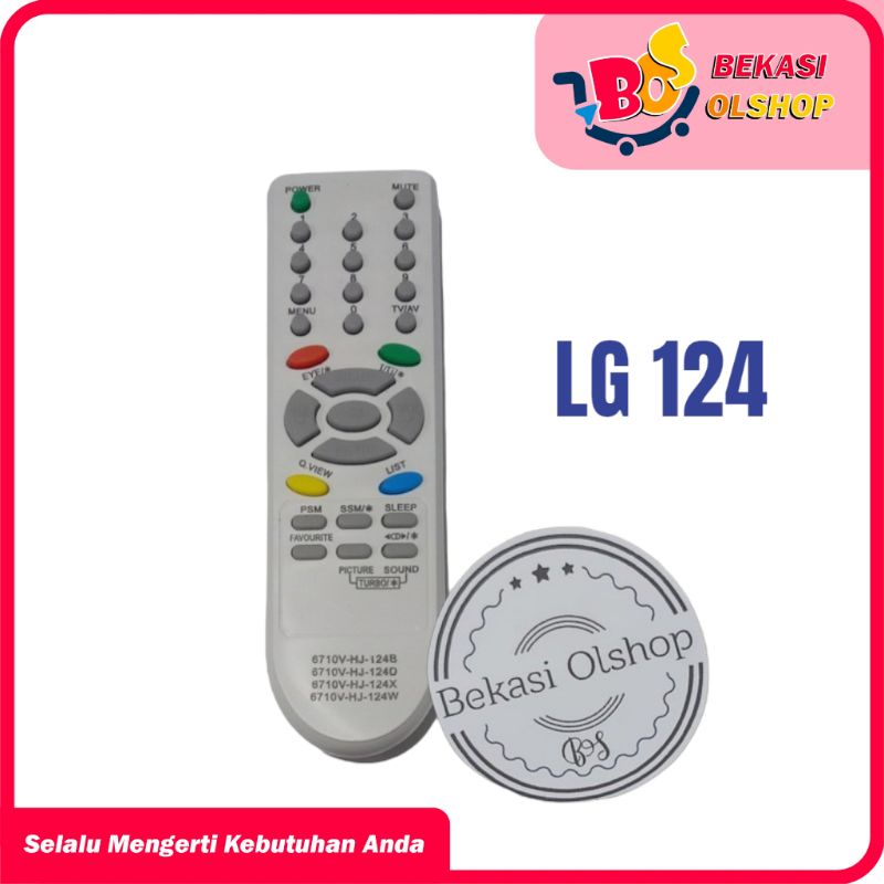 Remot RemoteTV LG Tabung 124