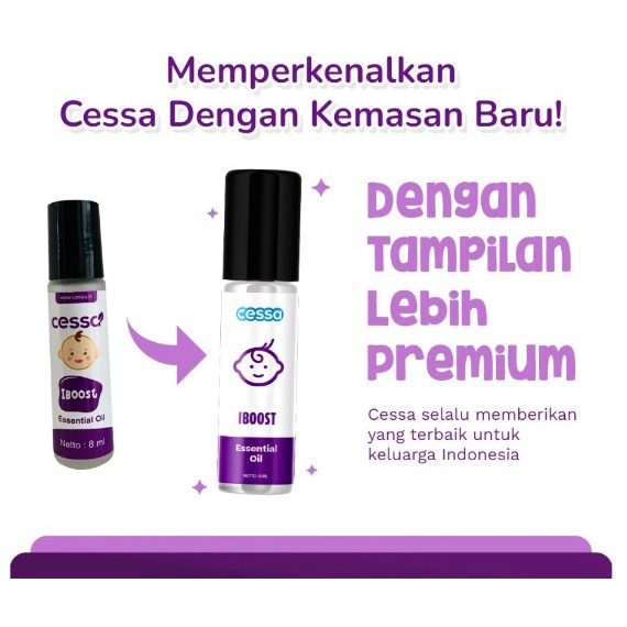 Cessa Essential Oil - Immune Booster | Meningkatkan Daya Tahan Tubuh Bayi