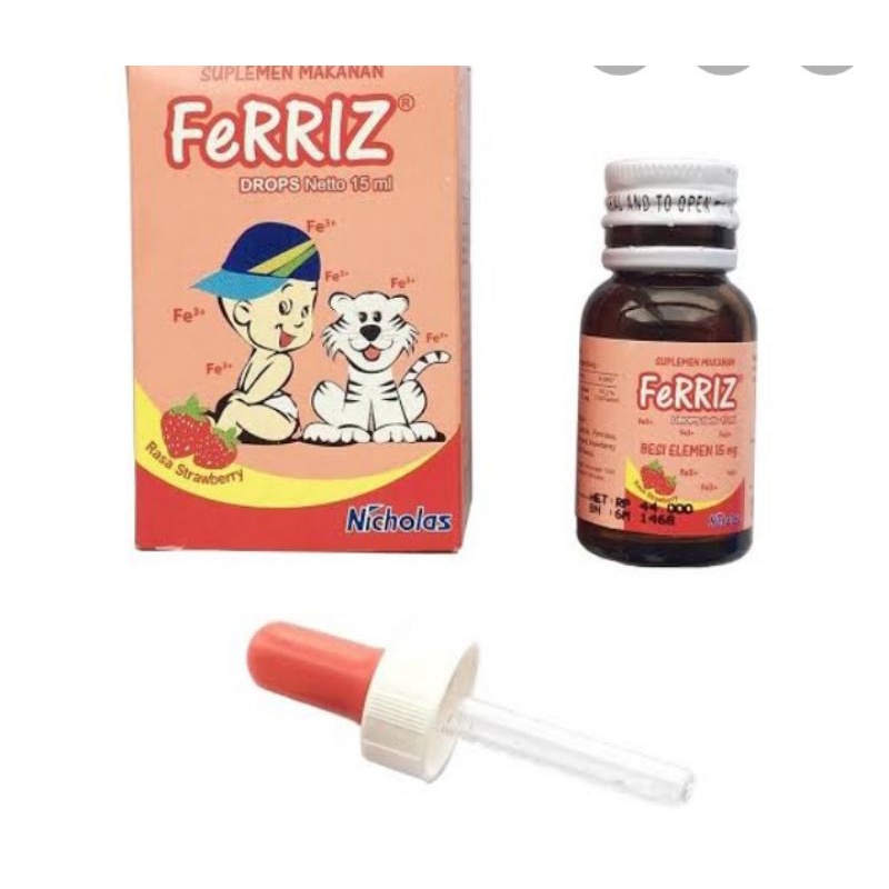 ferriz drop/zat besi untuk pertumbuhan anak
