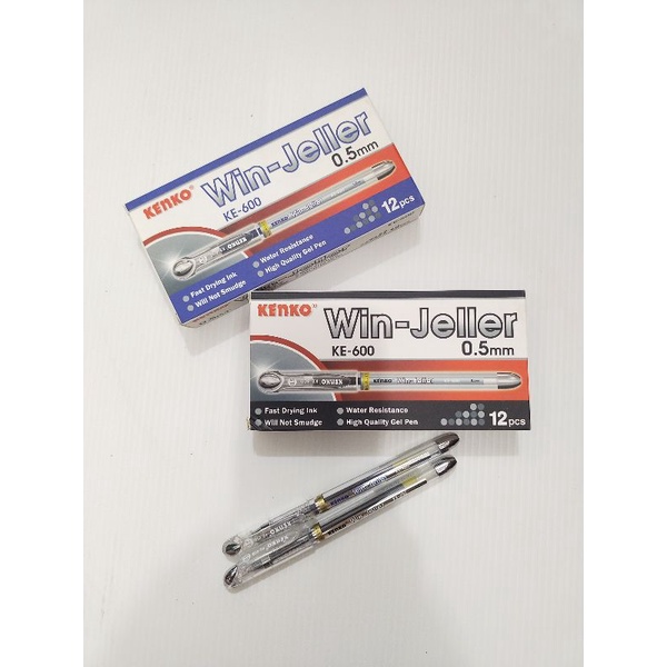 Pena Kenko Win-Jeller Pena Cair Pena Gel Pena Minyak Bagus Pena Cair 0.5 Alat Tulis Anak Sekolah dan
