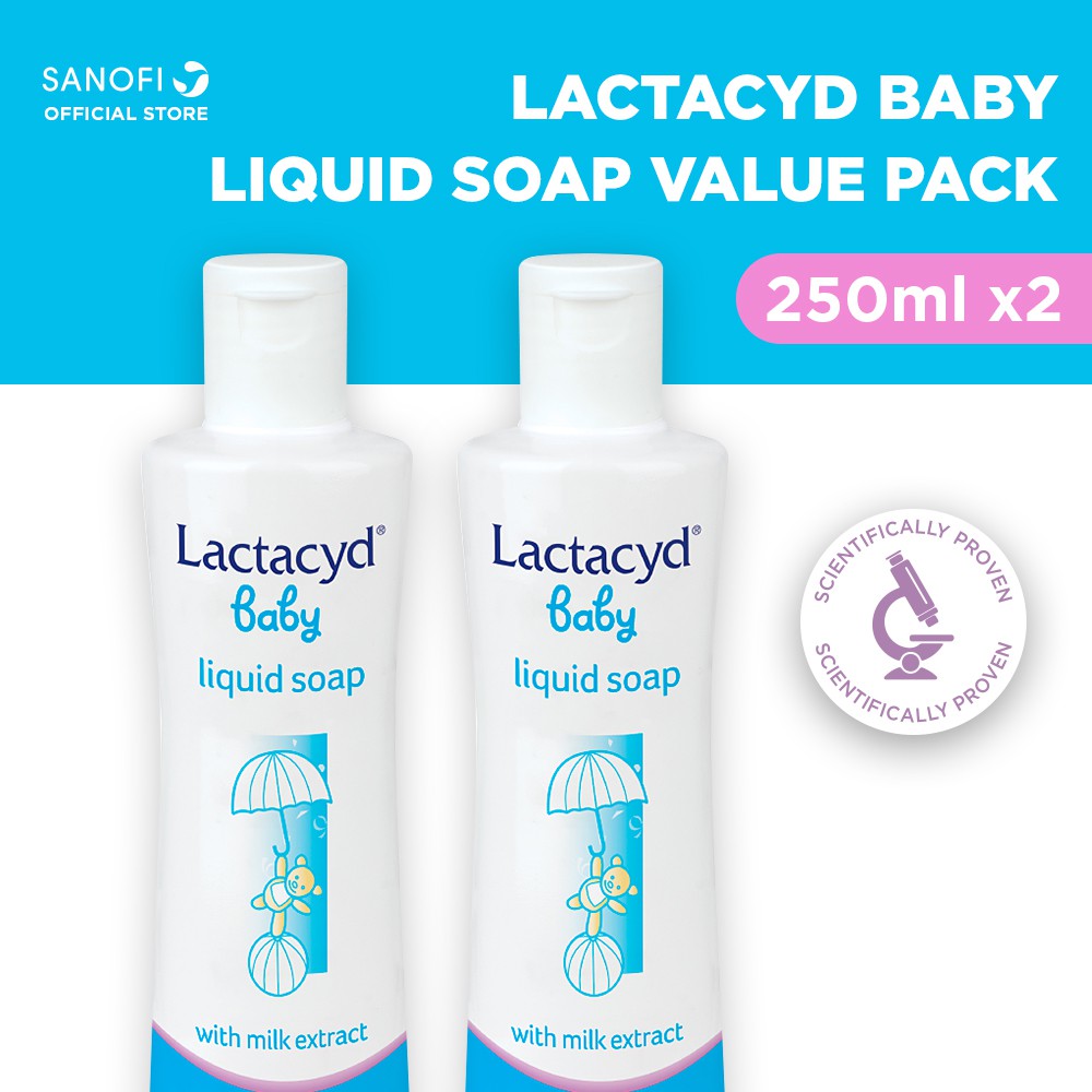 Lactacyd Baby Liquid Soap 250 ml Twin Pack | Shopee Indonesia