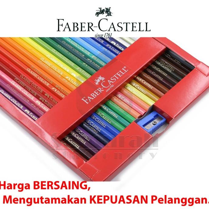 

Pensil Warna Faber Castell 48 Warna Classic Color Pencil Faber-Castell