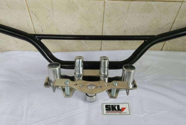 Dudukan Stang Matic dan Bebek Yamaha Include Stang Trail satu set