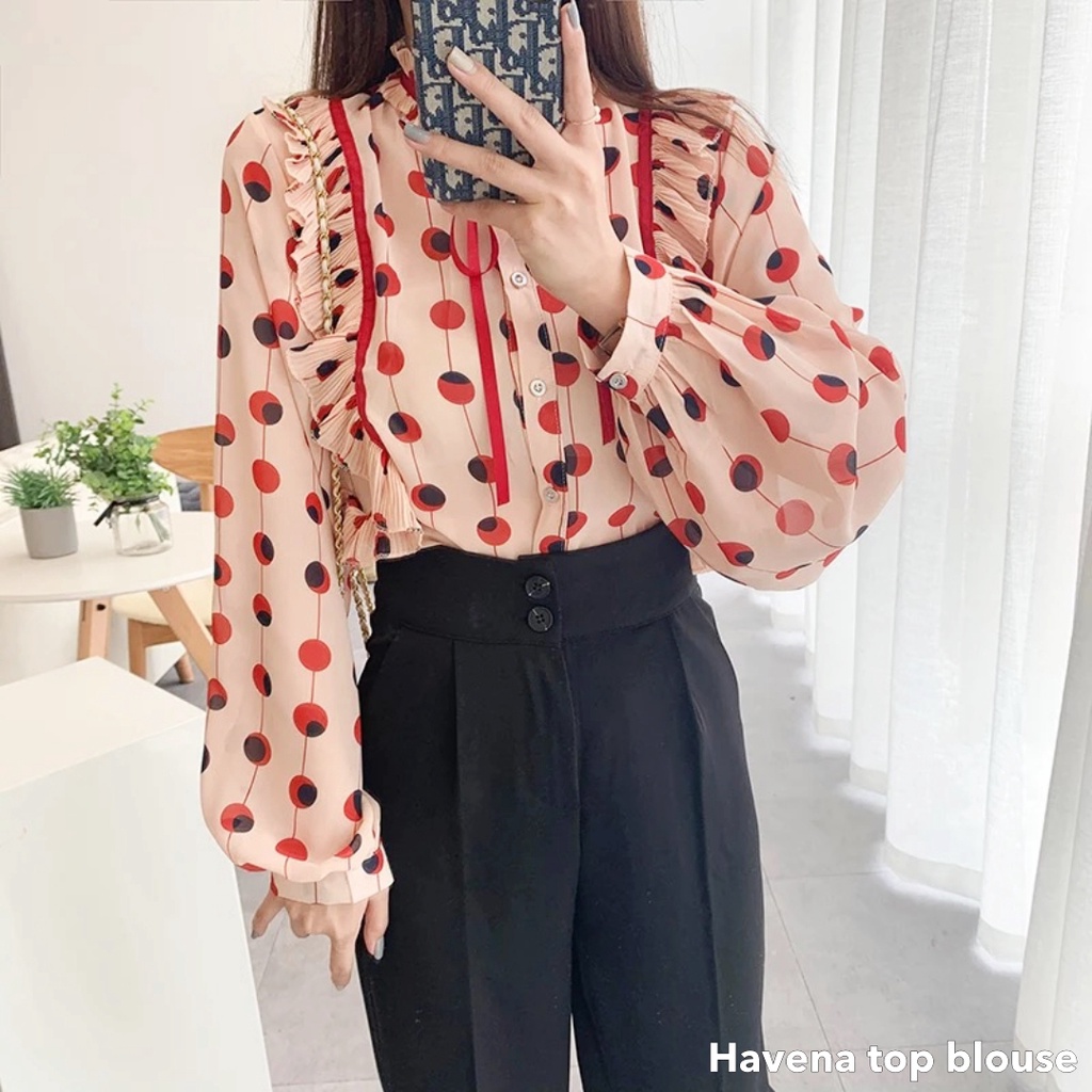 Havena top blouse - Thejanclothes