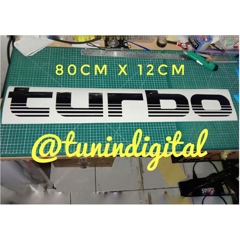 Cutting Sticker Toyota Starlet Turbo