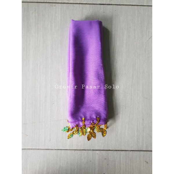 Selendang tari anak / sampur anak murah / selendang tari ronce-Ungu