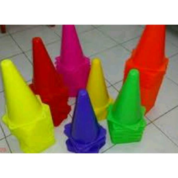 PAKET 1 LUSIN CONE KERUCUT BOLONG OLAHRAGA