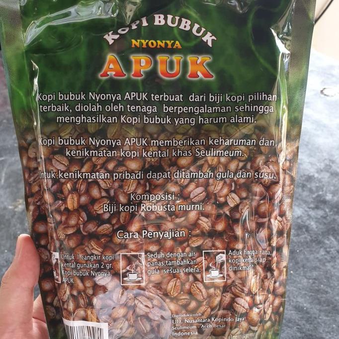 

Murah Kopi Halus Aceh Bubuk Nyonya Apuk Kualitas Bagus Bagus