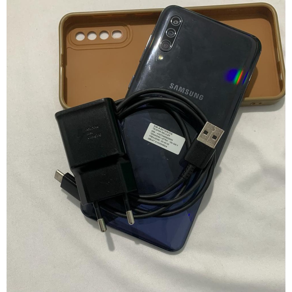 Charger Samsung Original Bawaan HP Samsung A30S Fast Charging Tipe C Langsung Dari HP Isi Daya Cepat