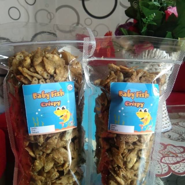 

Baby fish crispy / anak ikan kriuk rasa original