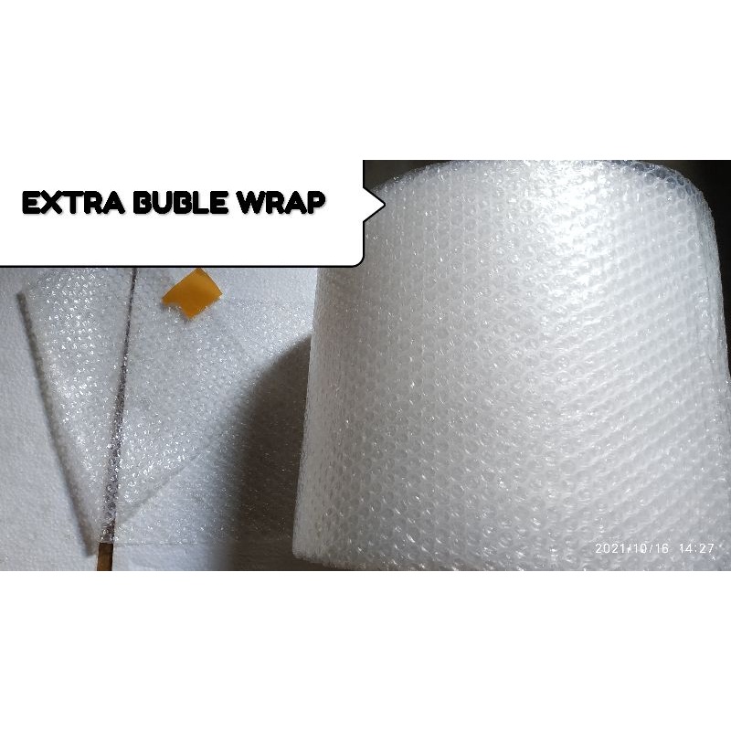 

EXTRA PACKING EXTRA BUBLE WRAP