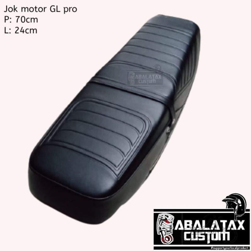 Jok motor Honda GL pro, jok motor honda, jok motor custom, jok clasic, jok motor antik, jok murah