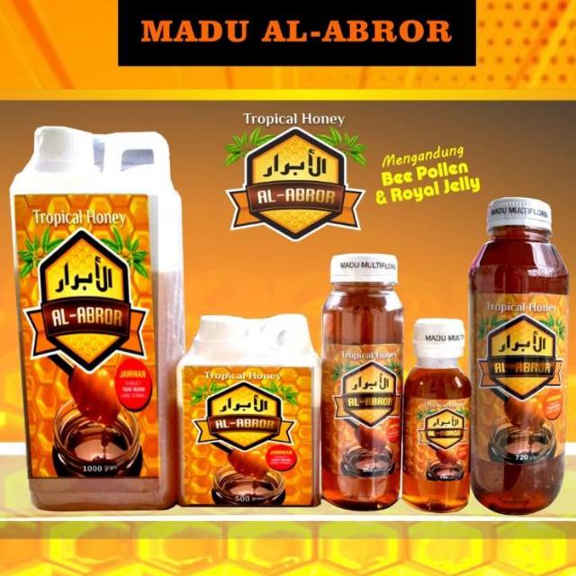 

MADU MURNI ASLI - MADU AL ABROR 1000 GRAM / 1 KG