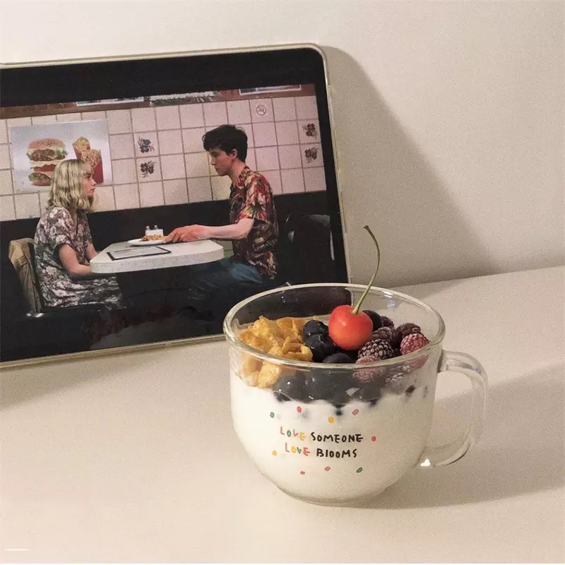 GO GO CEREAL Aesthetic Korean Cereal Mug