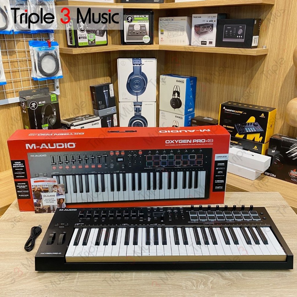 M-Audio Oxygen Pro 49 Midi Controller 49 keys
