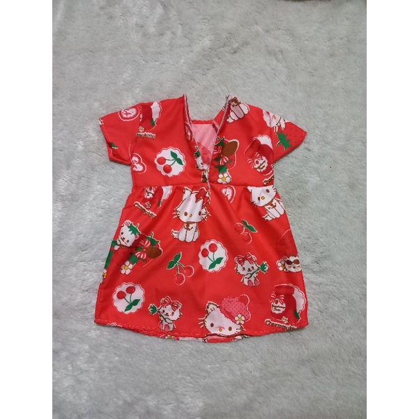 Daster anak. Dres anak. Size S 1-2thn. motif karakter. grosir dan ecer.