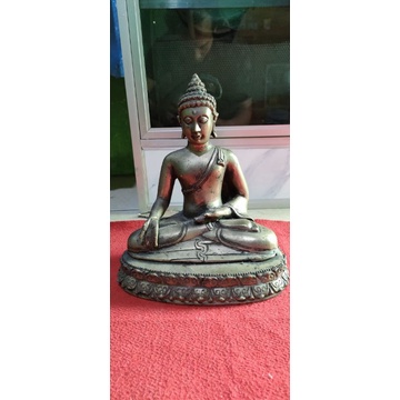 Patung Budha Kuningan Campuran
