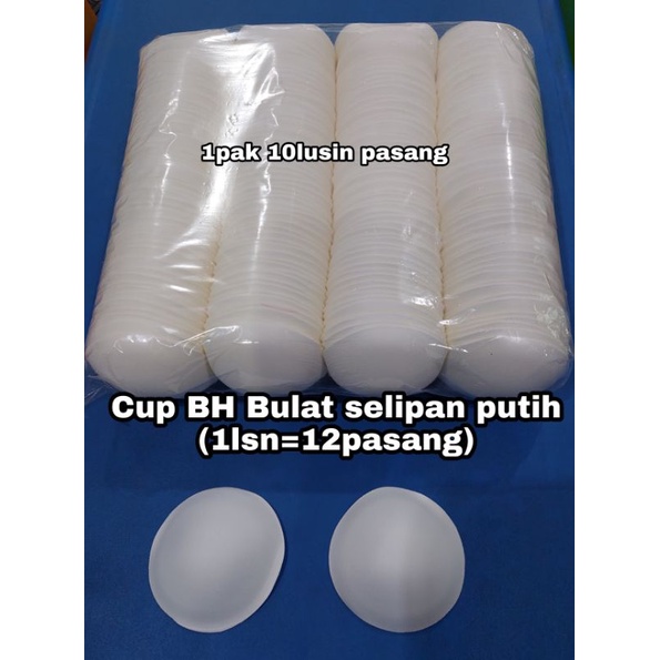 Cup BH bulat selipan (1lsn@12psng) =rp.59.750/12pasang