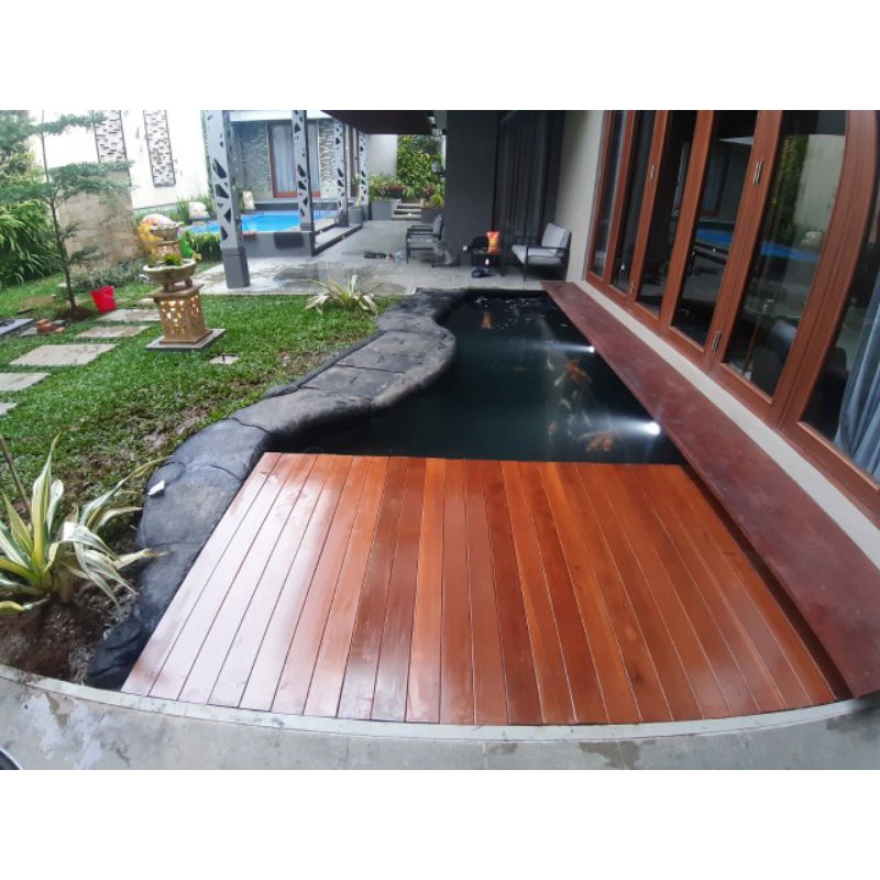 jasa pembuatan kolam koi, renovasi kolam , service cuci kolam