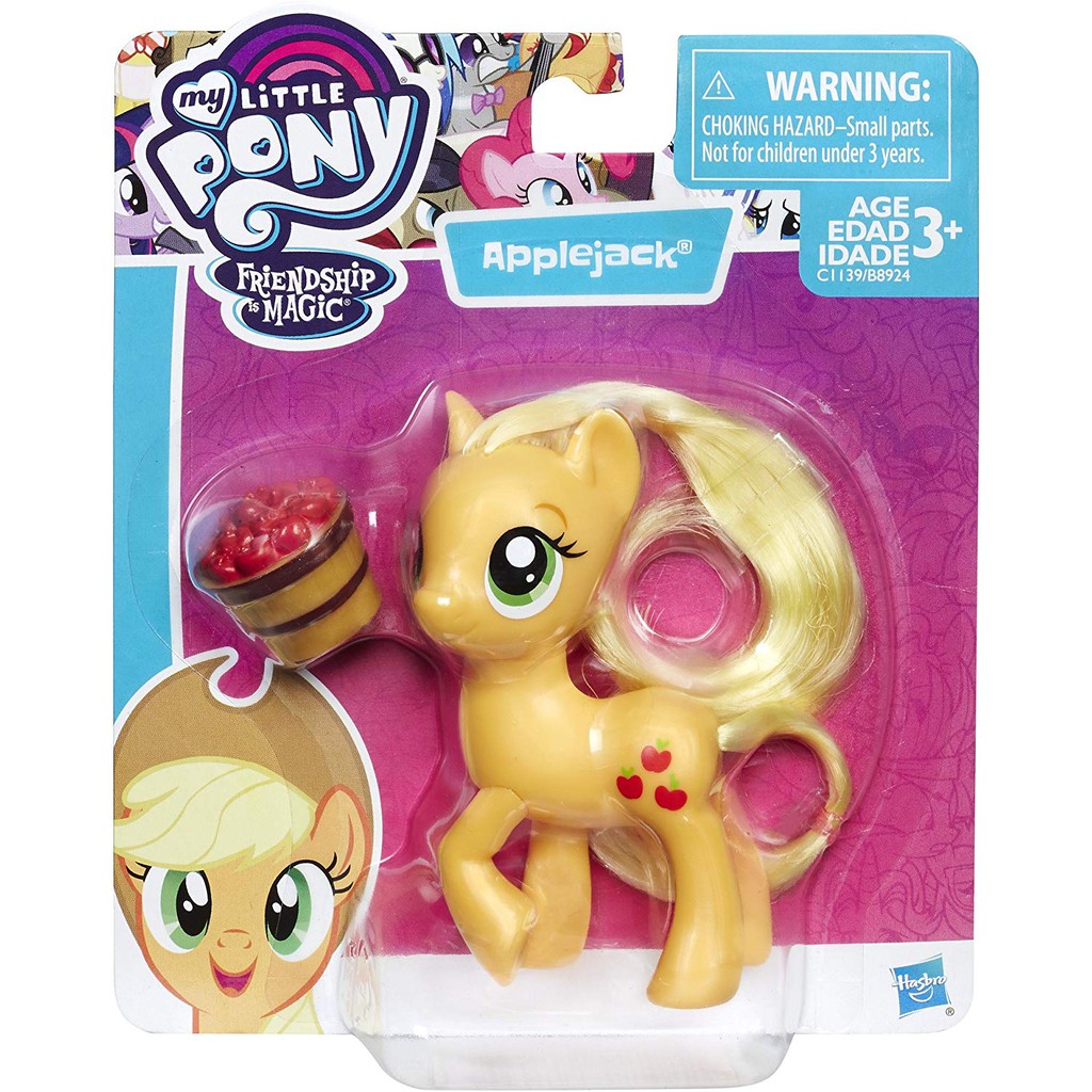 Applejack My Little Pony Mini Figure Hasbro Original