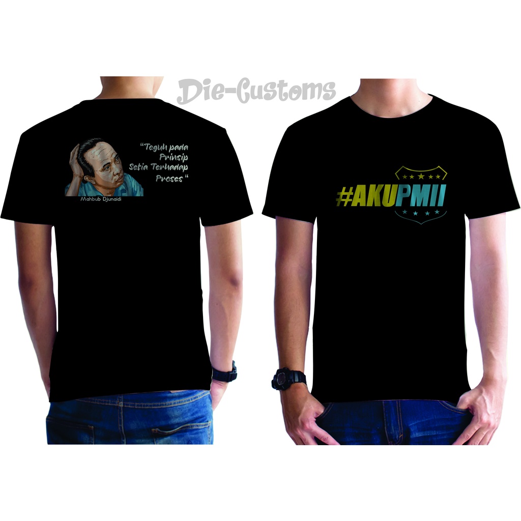KAOS AKU PMII/KAOS AKTIVIS/KAOS KEREN/KAOS SABLON SATUAN/KAOS DISTRO MURAH