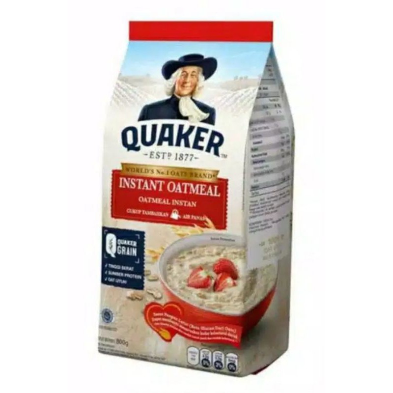 

Quaker instan oatmeal 800gr