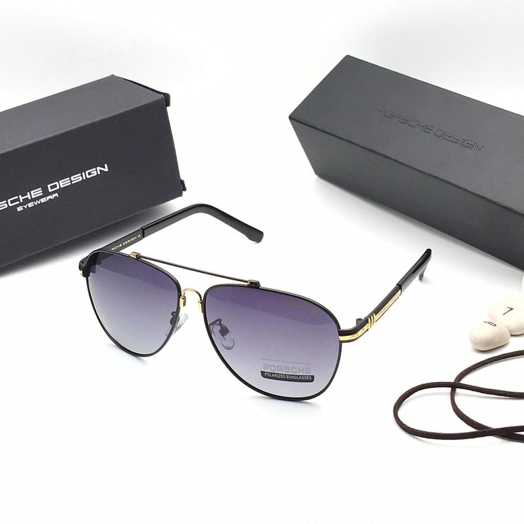 Kacamata Hitam Pria TERBARU !!! Kacamata  Porsche Design A8792 Bisa COD