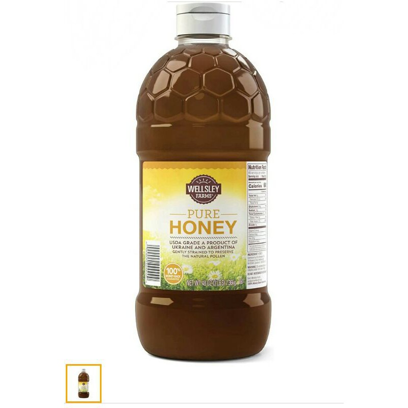 

Madu PURE HONEY & Madu putih mentah(refill 1000 gr)