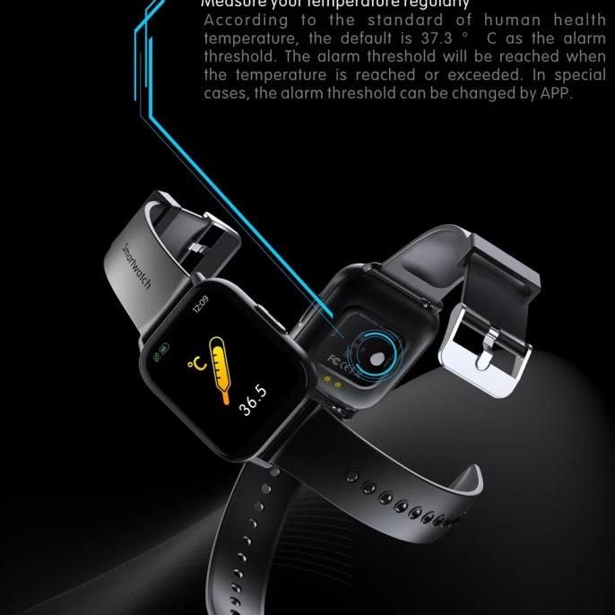 Jam Tangan Olahraga Kesehatan Darah HD Screen for Xiaomi Oppo Realme