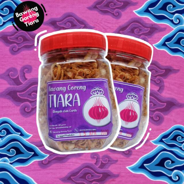 

BAGOR" Bawang Goreng Premium Tiara 80 gram