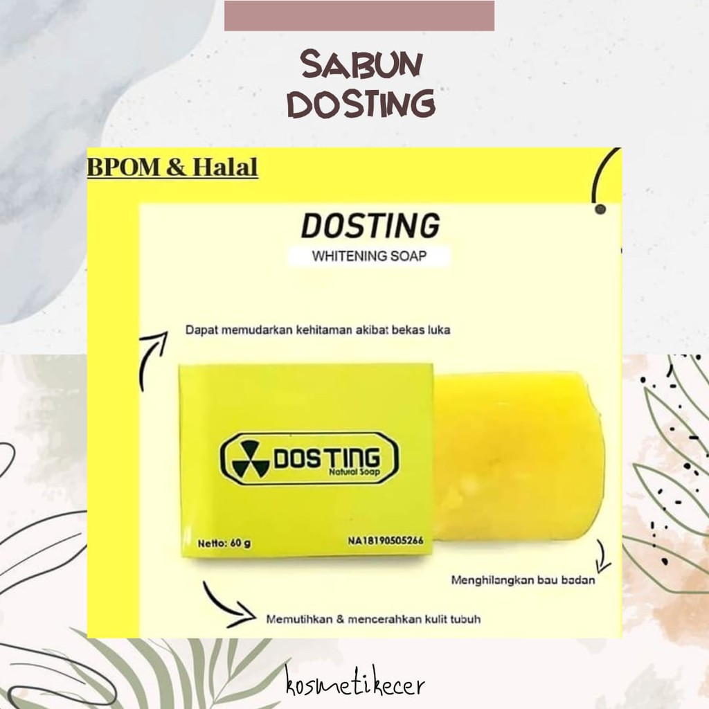 Sabun Dosis Tinggi || Pemutih badan ORIGINAL 100%