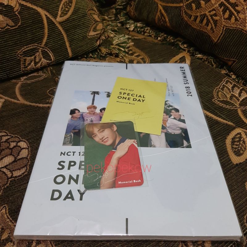 NCT 127 special one day + photocard winwin PC memorial book (membook) Japan