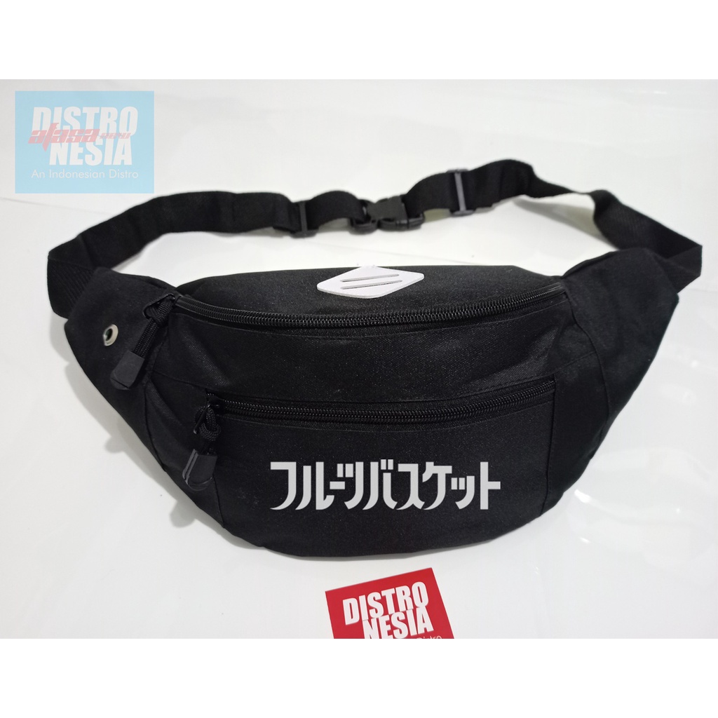 WAISTBAG/TAS SELEMPANG ANIME FRUITS BASKET , SLINGBAG PRIA FRUITS BASKET TAS PINGGANG