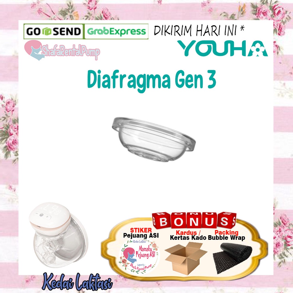 Diafragma Youha Gen 3 / Sparepart Youha Gen 3