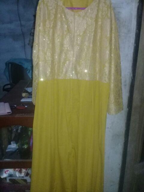 Promo Termurah Serli Aop Cv Kk Gamis  Batik Sarwendah Batik & Cp Rubesu Abu