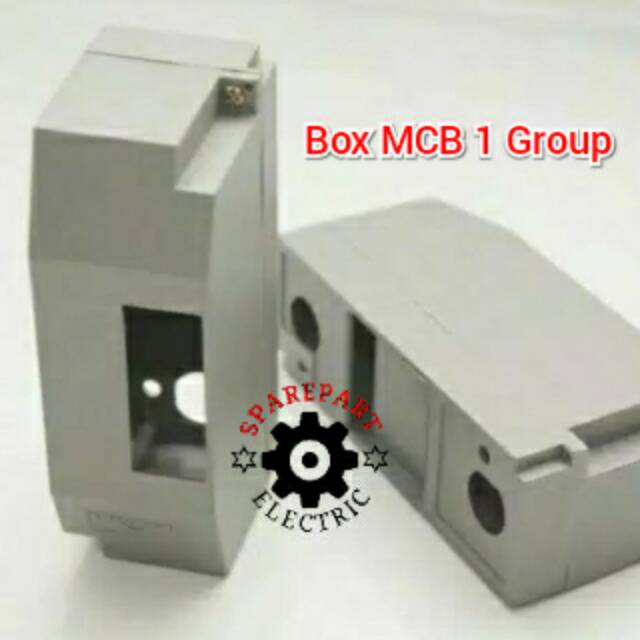 BOX TEMPAT MCB 1 GROUP 1PHASE