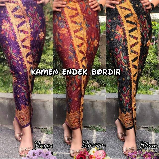 Kamen Bali grosir Kamen Bali Elegan Kamen Bali Endek Bordir Oleh Oleh Bali