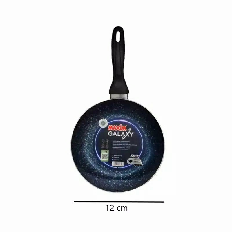 MAXIM GALAXY 12 cm FryPan - Wajan Pengorengan 12 cm / Fry Pan 12 cm