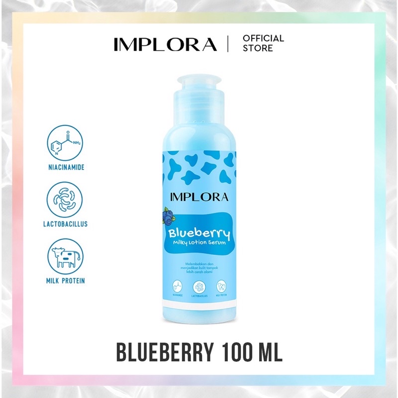 Implora Milky Body Lotion Serum 60ml/ 100ml