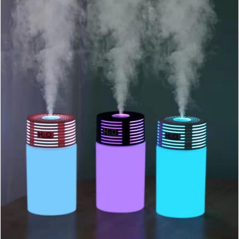 Diffuser Humidifier Air 220 ML Aromaterapi Diffuser For Car Mobil Ruangan Aromatherapy Aroma Terapi Purifier Esential Oil Pengharum Ruangan Asap Dingin Diffuser Portable Terapkan ke Essential oil-3