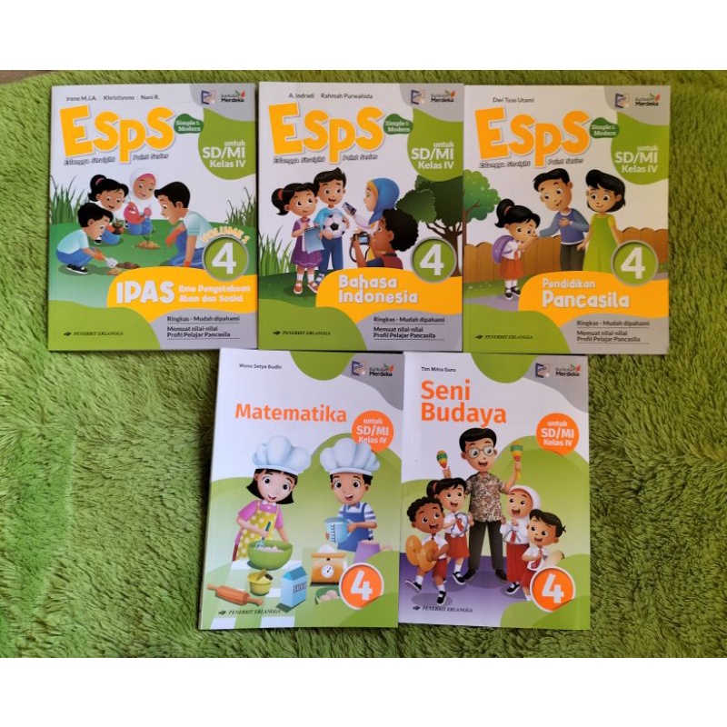 ORIGINAL BUKU ESPS IPAS ILMU PENGETAHUAN ALAM DAN SOSIAL BAHASA INDONESIA MATEMATIKA PENDIDIKAN PANC
