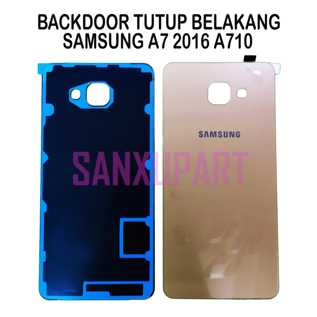 BACK DOOR TUTUP BELAKANG SAMSUNG GALAXY A7 2016 A710 ORIGINAL