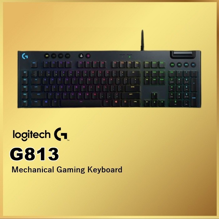 Logitech G813 LIGHTSYNC RGB Mechanical Gaming Keyboard G 813