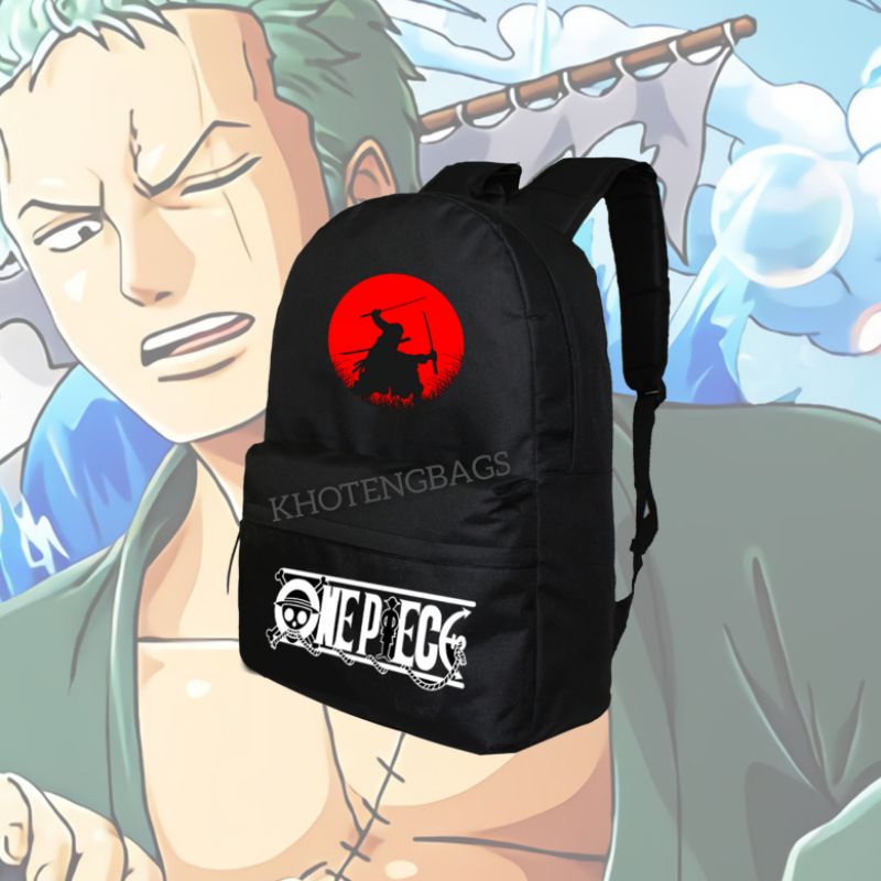 Tas Ransel Sekolah Anime One Piece Zoro