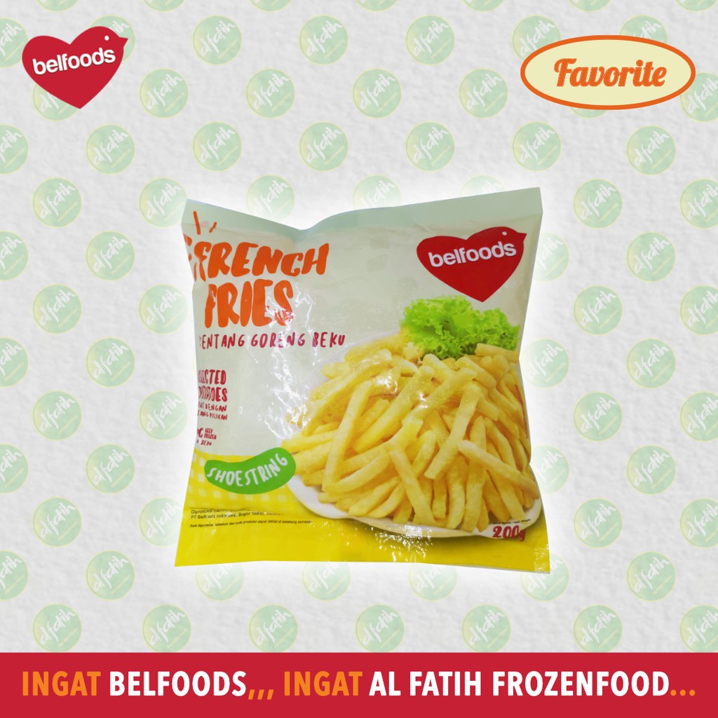 BELFOODS FAVORITE KENTANG GORENG SHOESTRING 200 GR