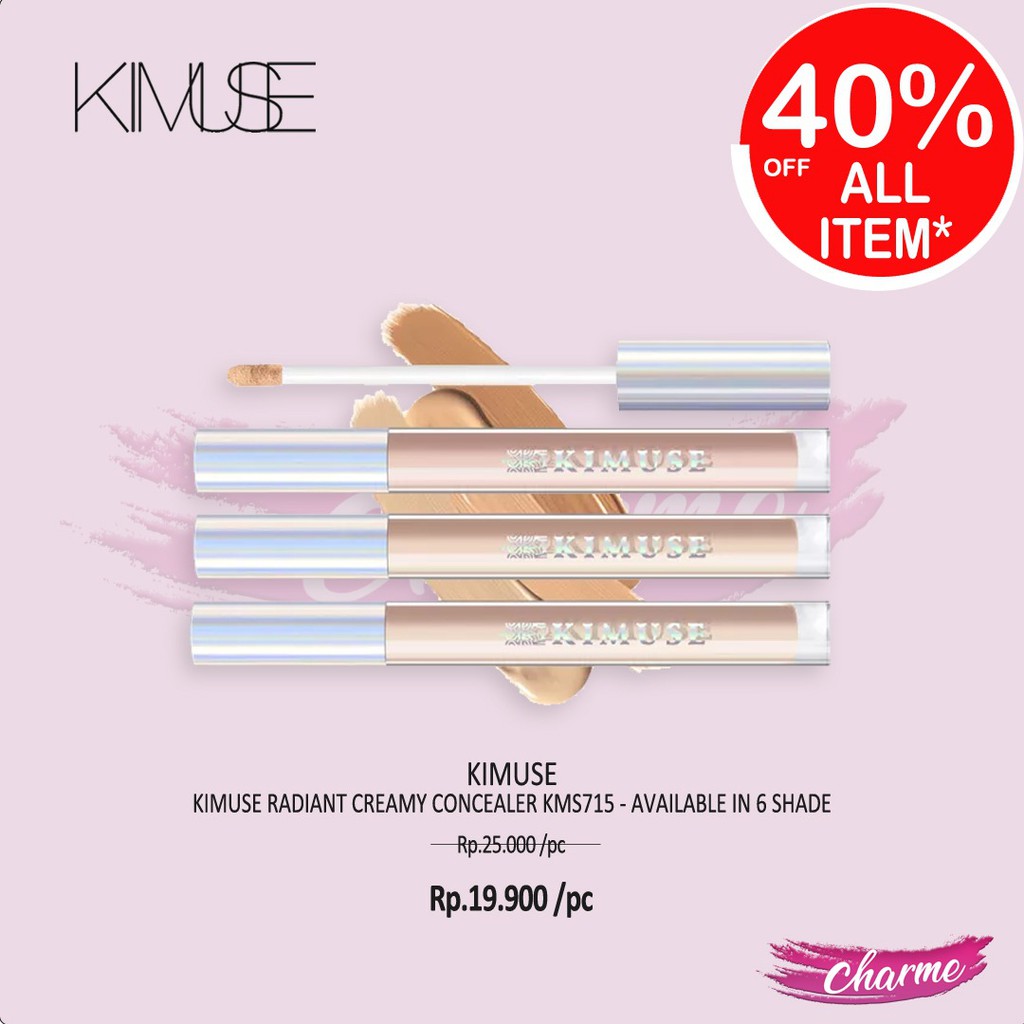 (READY &amp; ORI) Kimuse Radiant Creamry Concealer KMS715